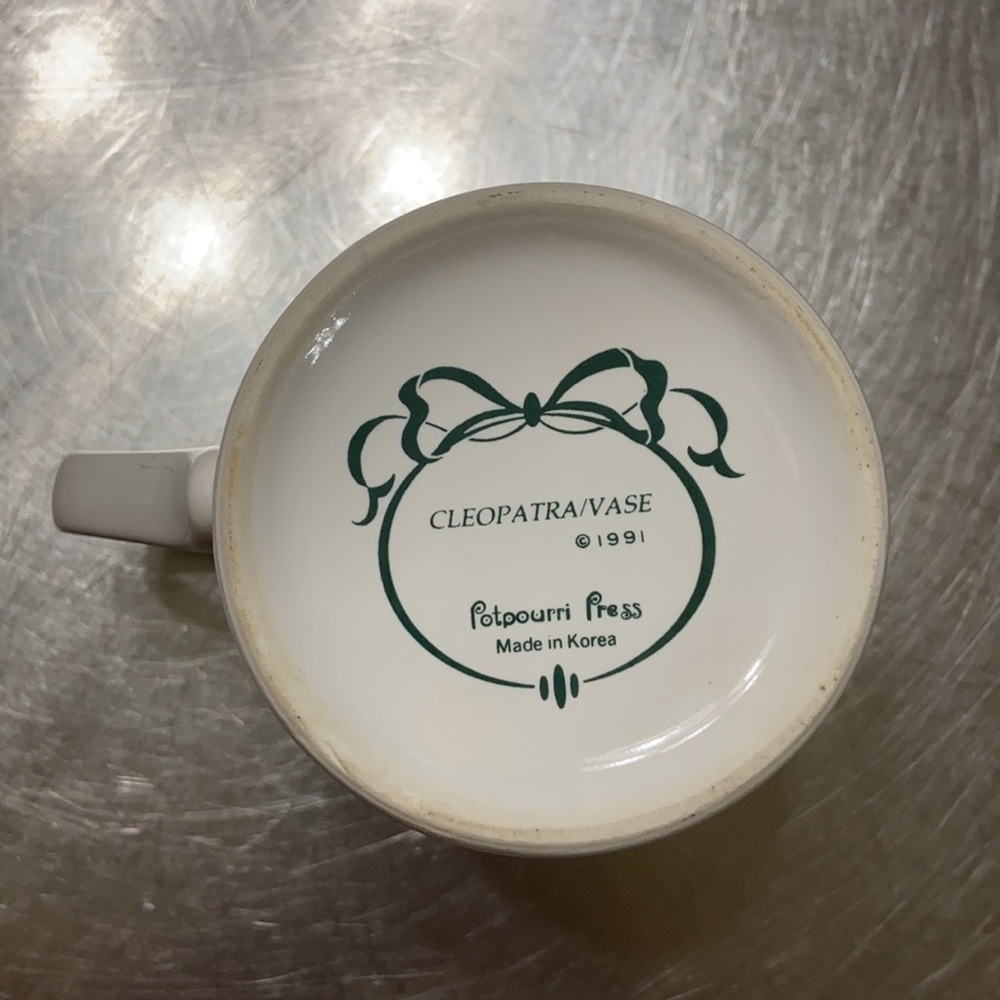 Potpourri Press CLEOPATRA Mug Vintage 1991 - Picture 6 of 8